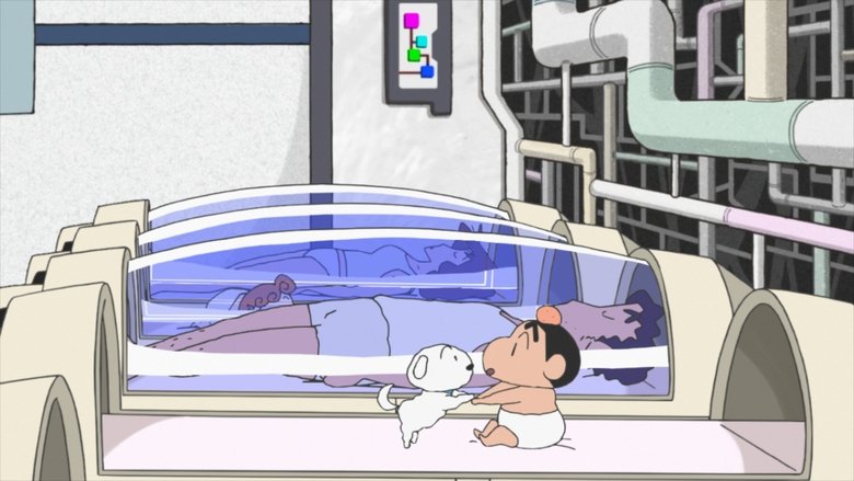 Crayon Shin-chan Spin-off backdrop