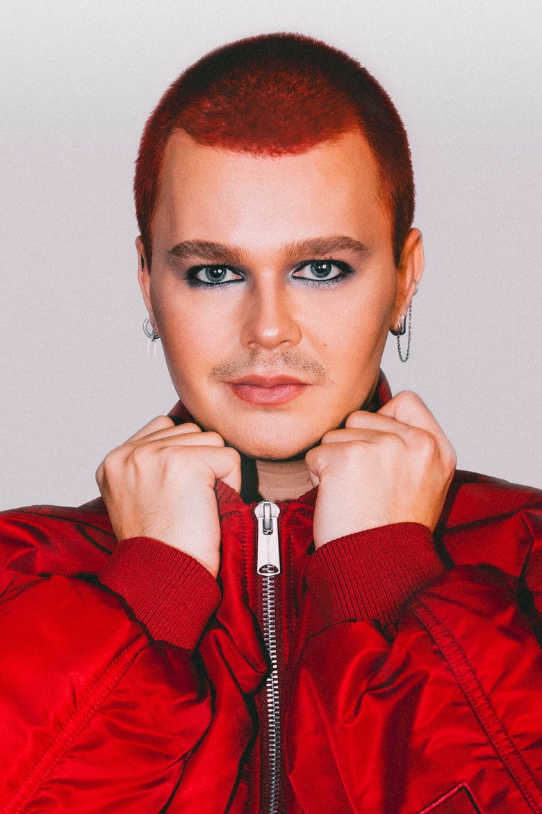 Red Sebastian portrait