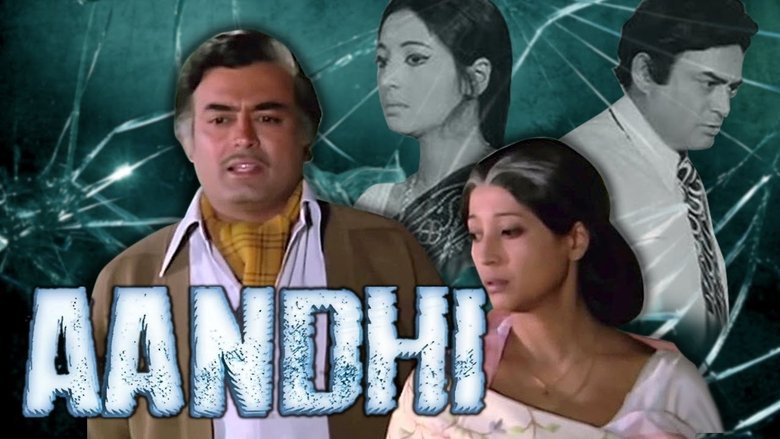 Aandhi main backdrop