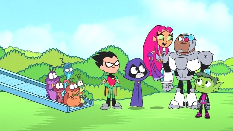 Teen Titans Go! See Space Jam movie poster