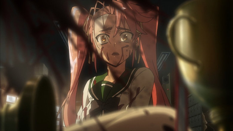 Still from High School of the Dead - Season 1 Episode 2