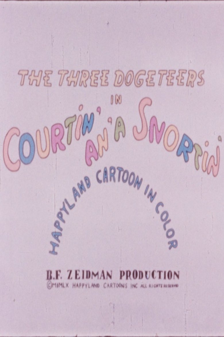 The Three Dogeteers in Courtin' an'a Snortin' (1960)