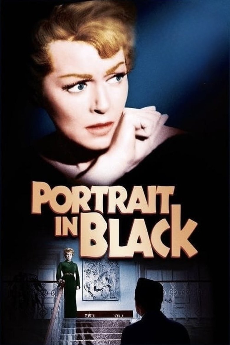 Portrait in Black poster