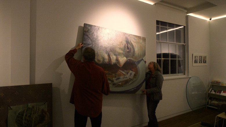 Four Paintings by Edward Povey: Stories we are made of 4