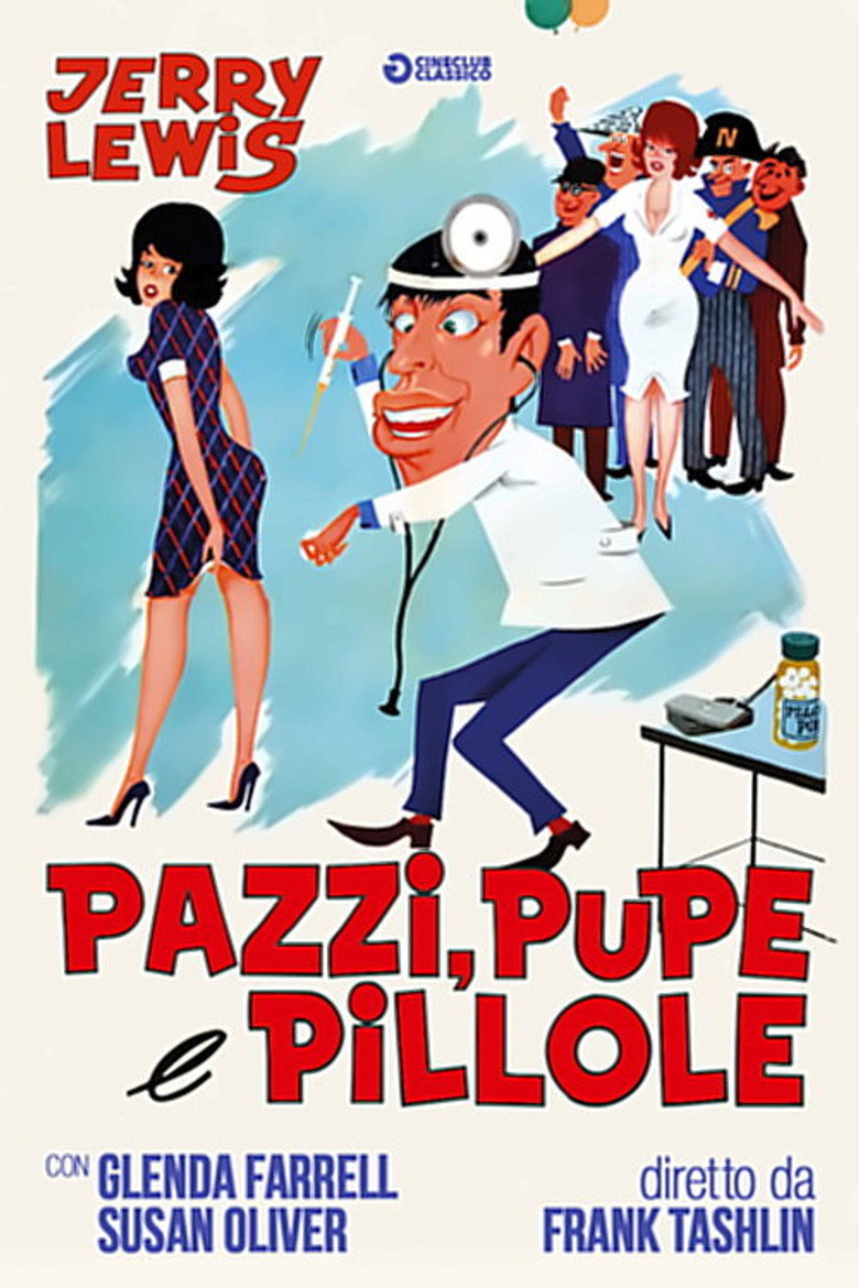 Copertina di Pazzi, pupe e pillole