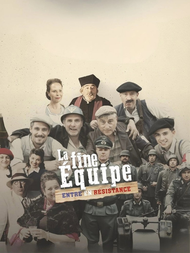 Official poster for La fine équipe entre en résistance
