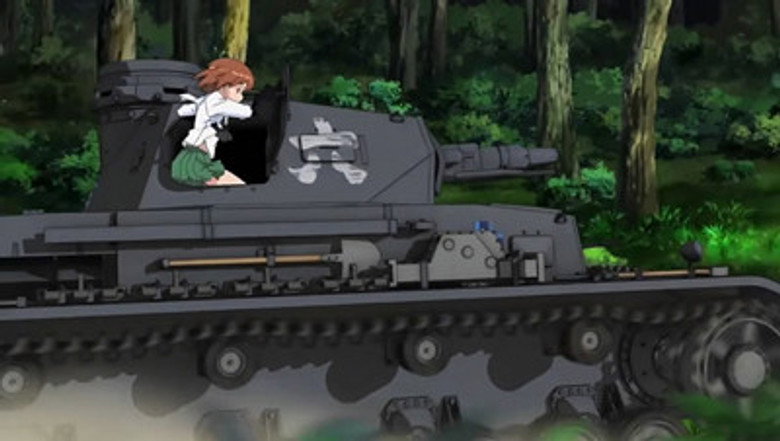 Still from ガールズ&パンツァー - Season 1 Episode 2