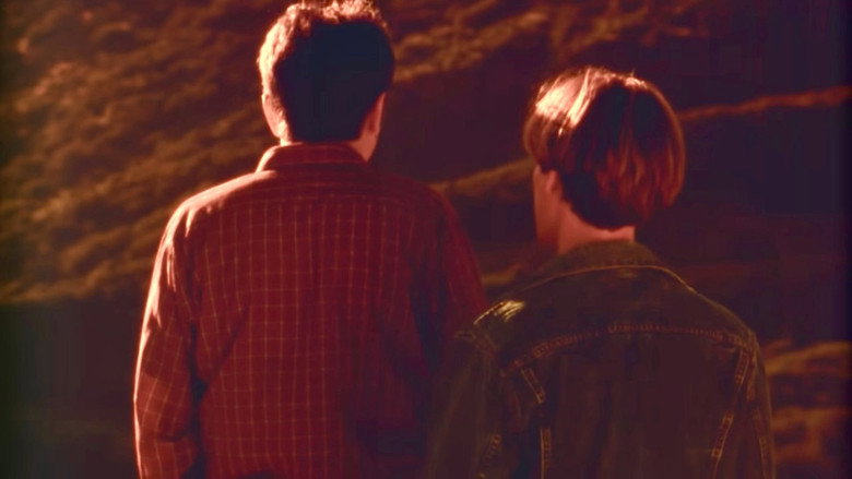 Still from The Kiss on the Cliff