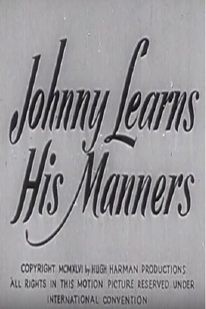 Johnny Learns His Manners background