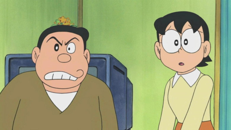 Frame from Doraemon, el gato cósmico