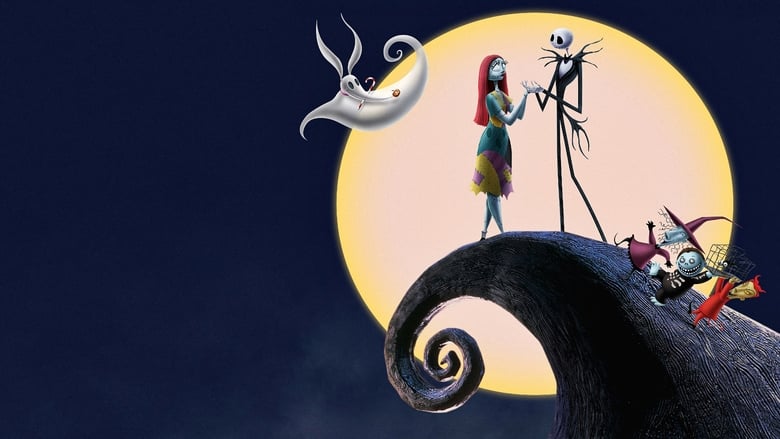 The Nightmare Before Christmas banner backdrop