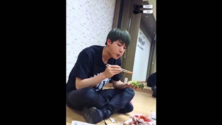 150622 밥 먹는 김석진