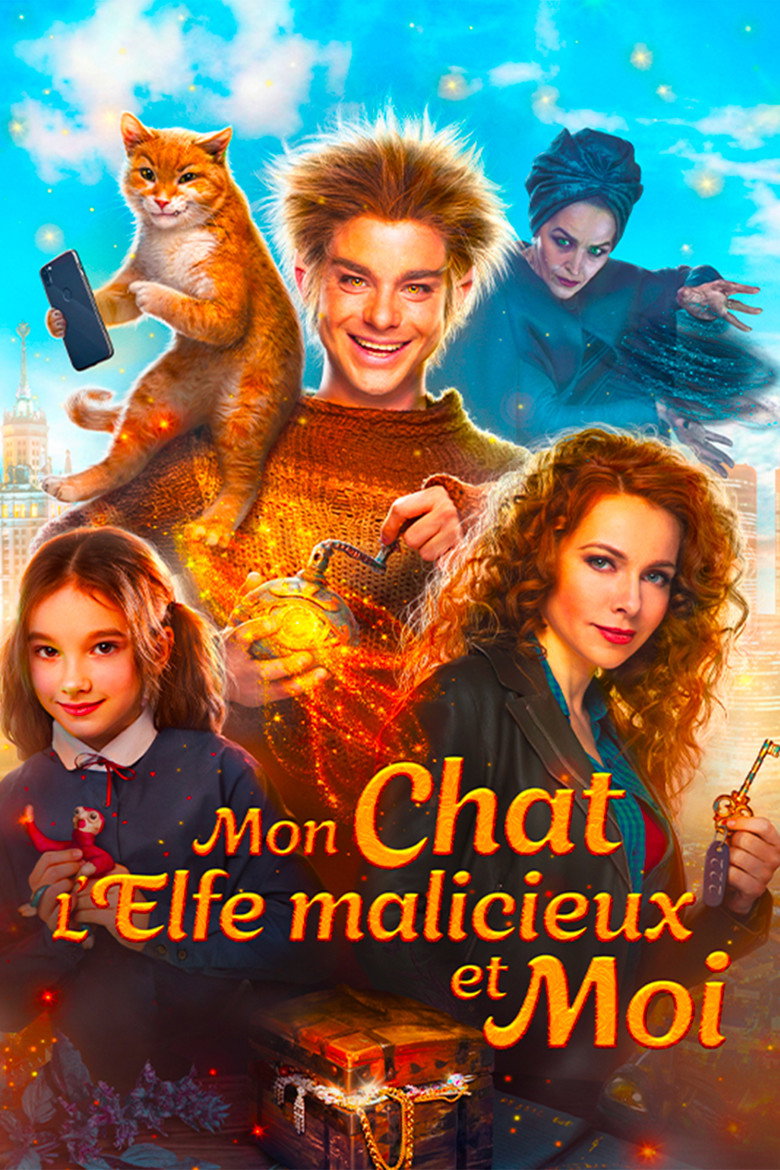Affiche de MON CHAT, L'ELFE MALICIEUX ET MOI