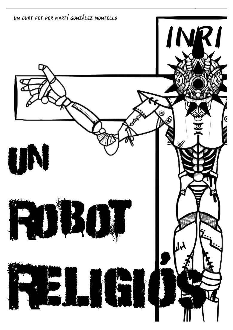 Un robot religiós poster