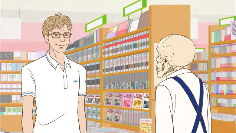 Still from Skull-face Bookseller Honda-san - Season 1 Episode 3