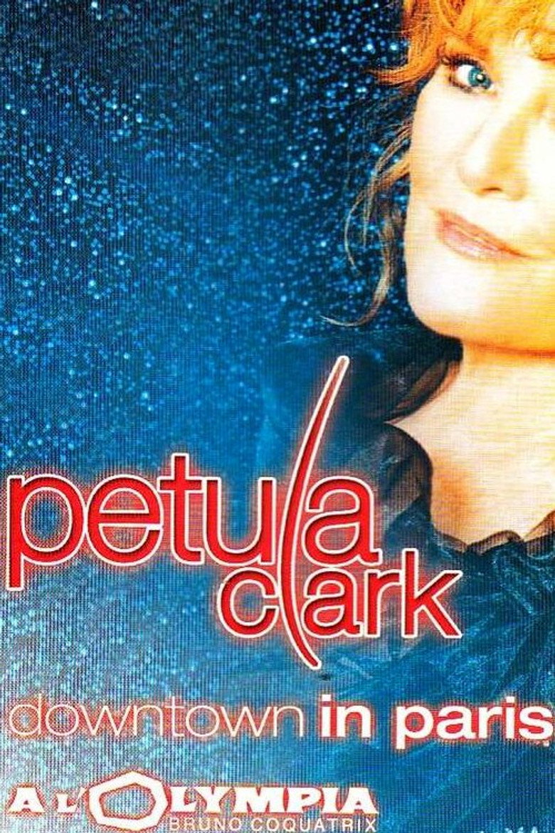 Petula Clark - Downtown in Paris background