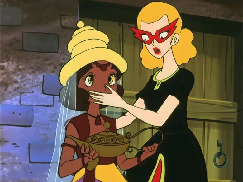 Still image for Time Bokan Series: Yatterman season 1 episode 87: Alalin's Magic Lamp