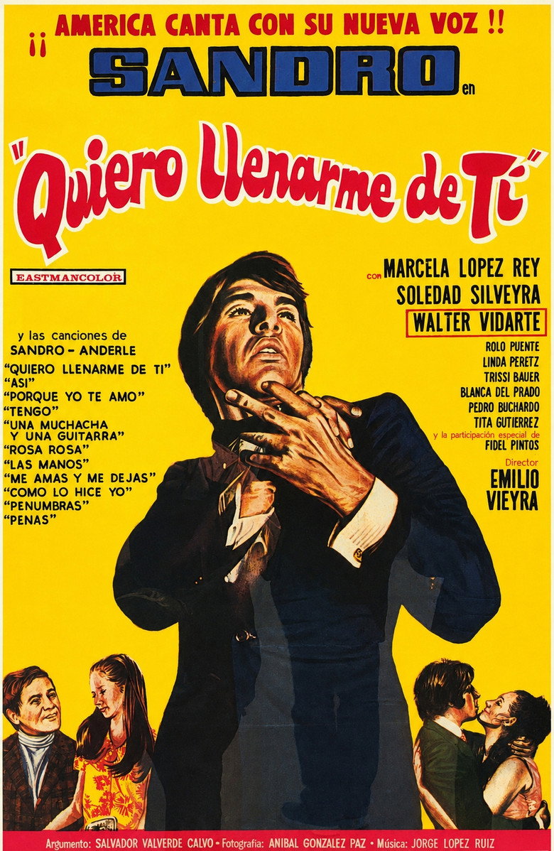 Affiche de QUIERO LLENARME DE TI
