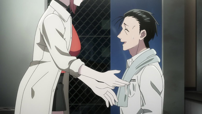 Still from スーパーの裏でヤニ吸うふたり - ซีซัน 1 ตอน 9