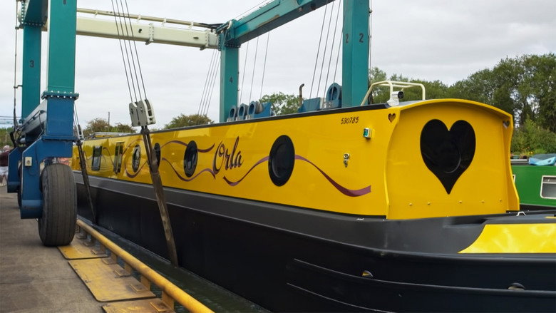 Giant Electric Canal Boat