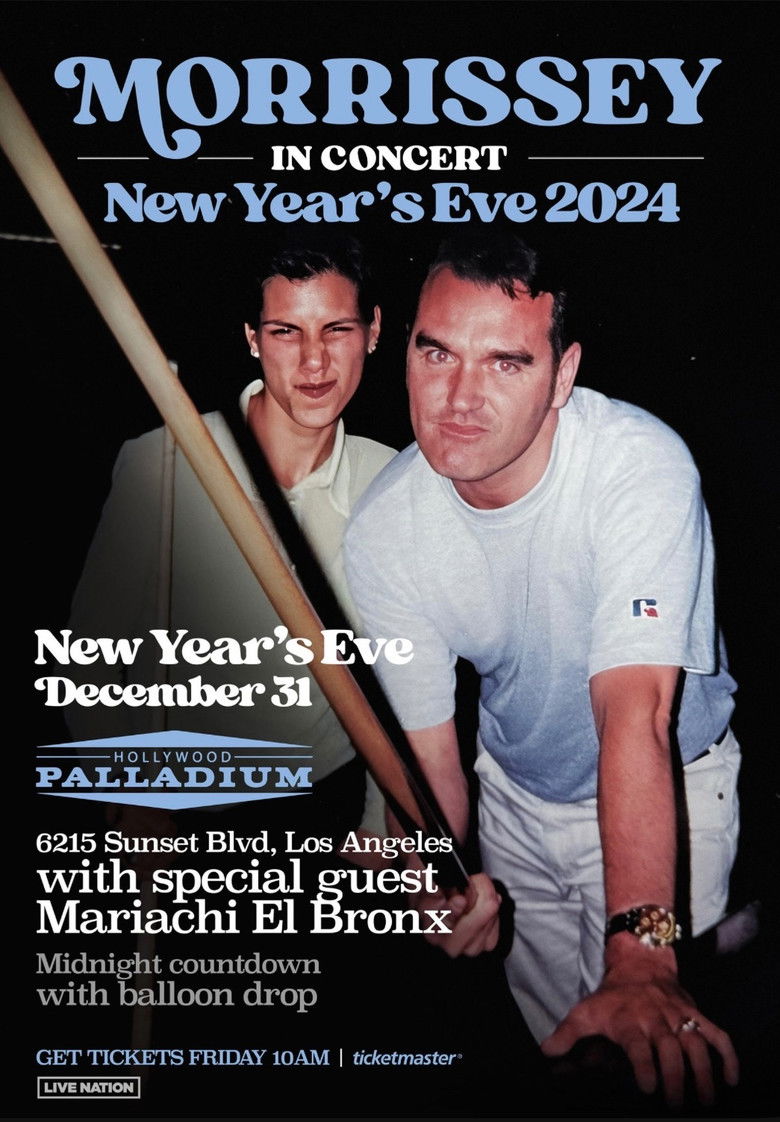 Imatge de Morrissey - Live at The Hollywood Palladium NYE 2024