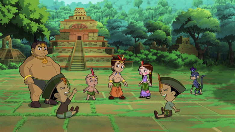 Still from Chhota Bheem in the Incan Adventure