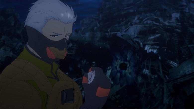 Still from Black Rock Shooter: Dawn Fall - Season 1 Episode 7