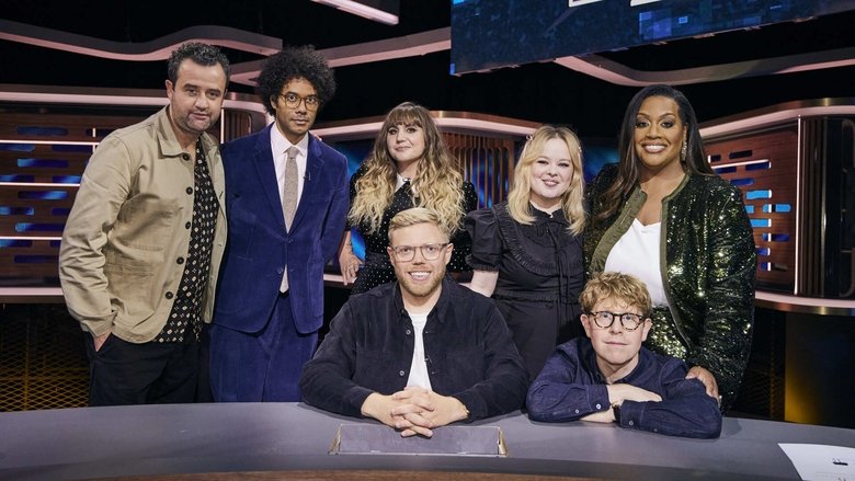 Still image for Rob Beckett's Smart TV season 1 episode 2: Natasia Demetriou, Daniel Mays, Nicola Coughlan, Richard Ayoade
