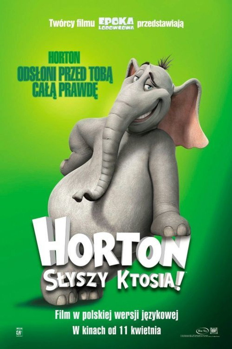 Plakat filmu Horton słyszy Ktosia