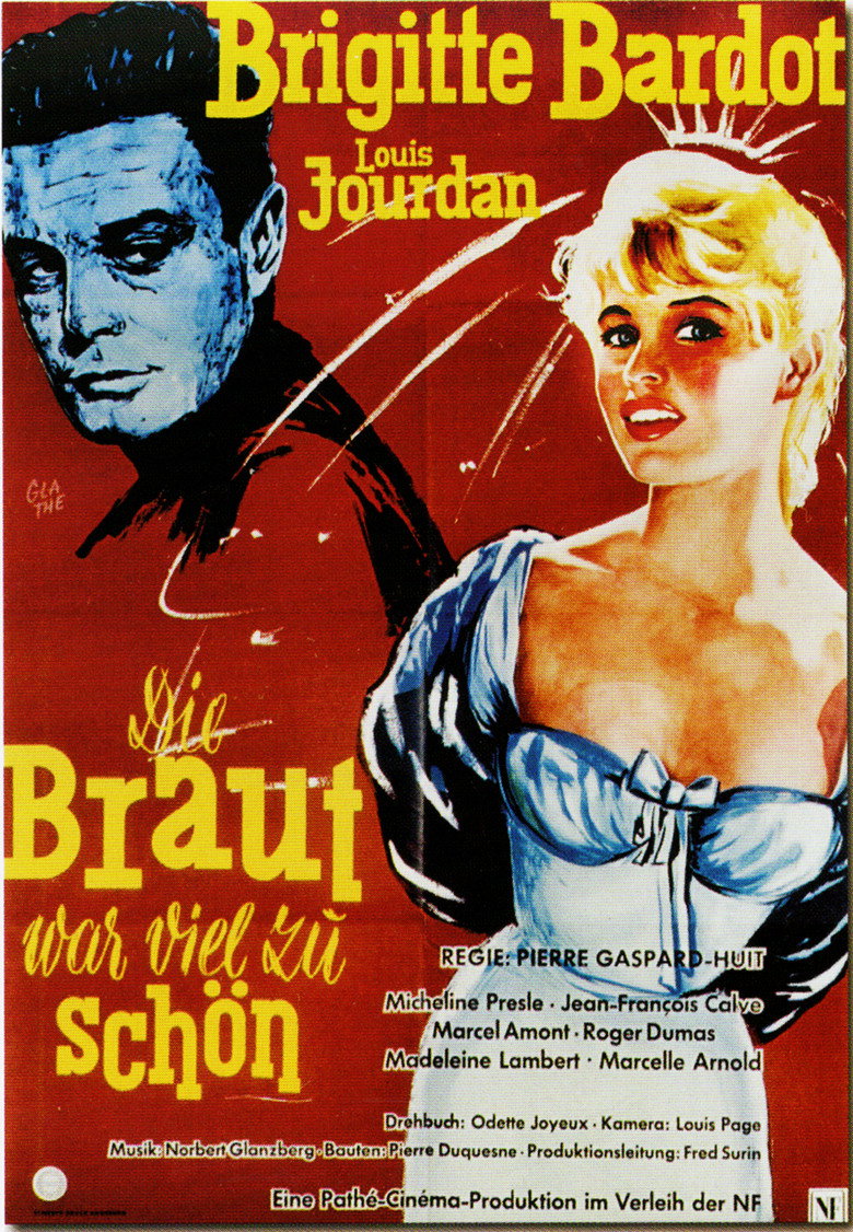 Filmplakat zu Die Braut war viel zu schön