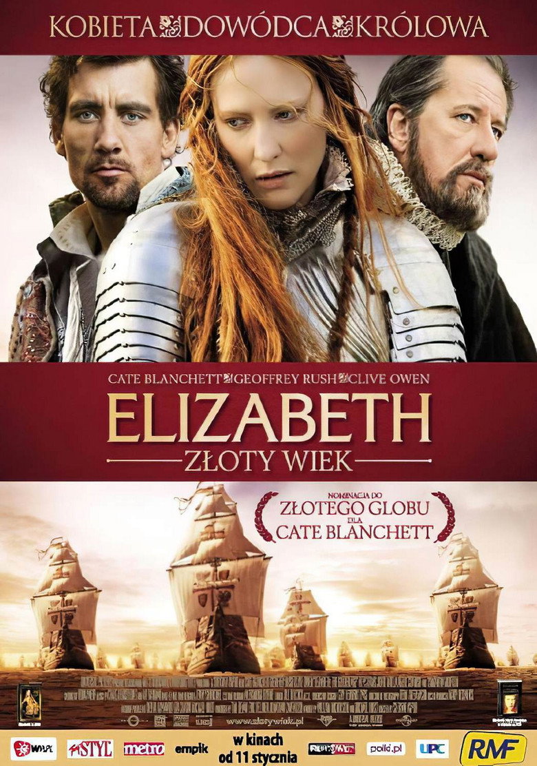 Plakat filmu Elizabeth: Złoty wiek