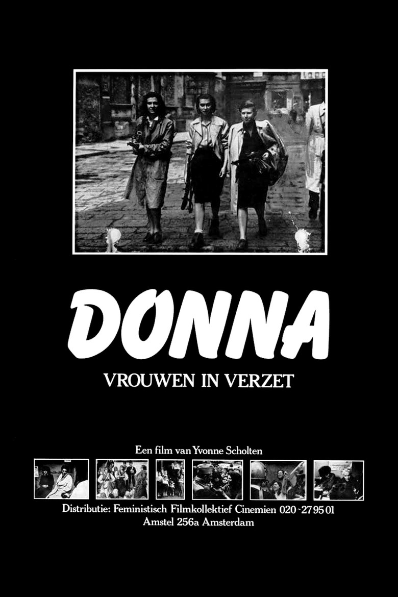 Donna: vrouwen in verzet poster