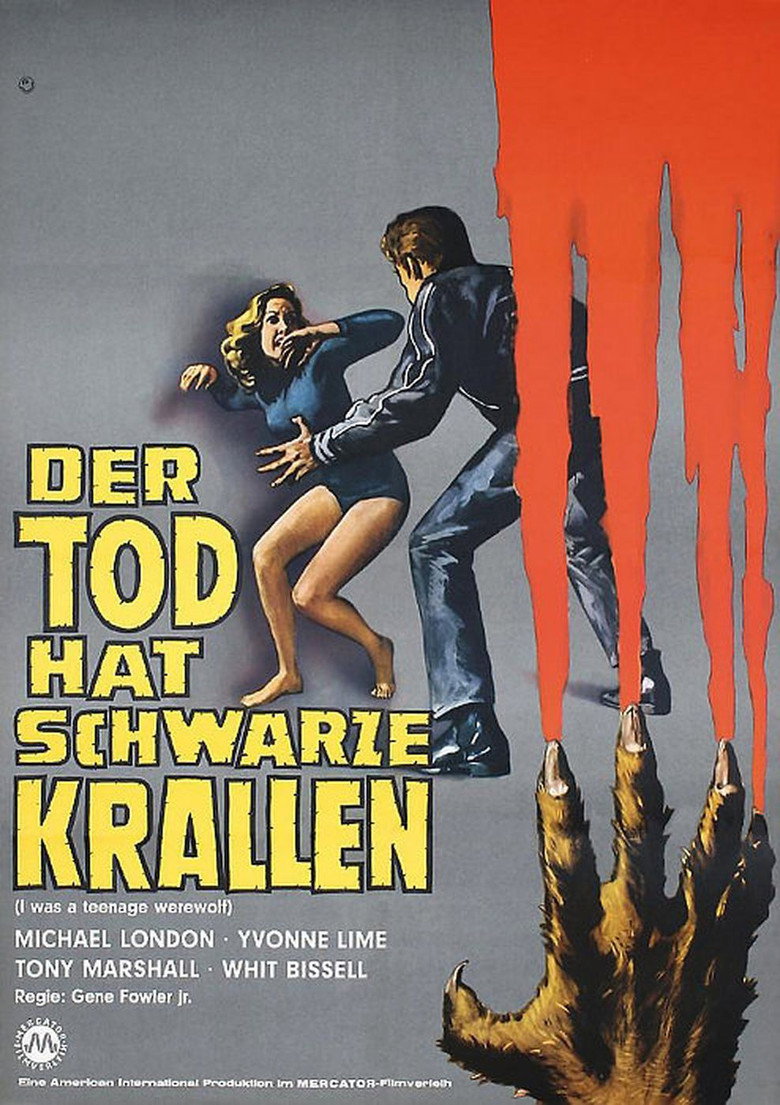 Filmplakat zu Der Tod hat schwarze Krallen