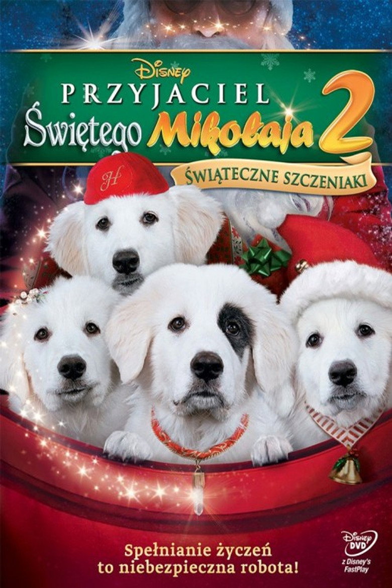Plakat filmu Przyjaciel Świętego Mikołaja 2: Świąteczne szczeniaki