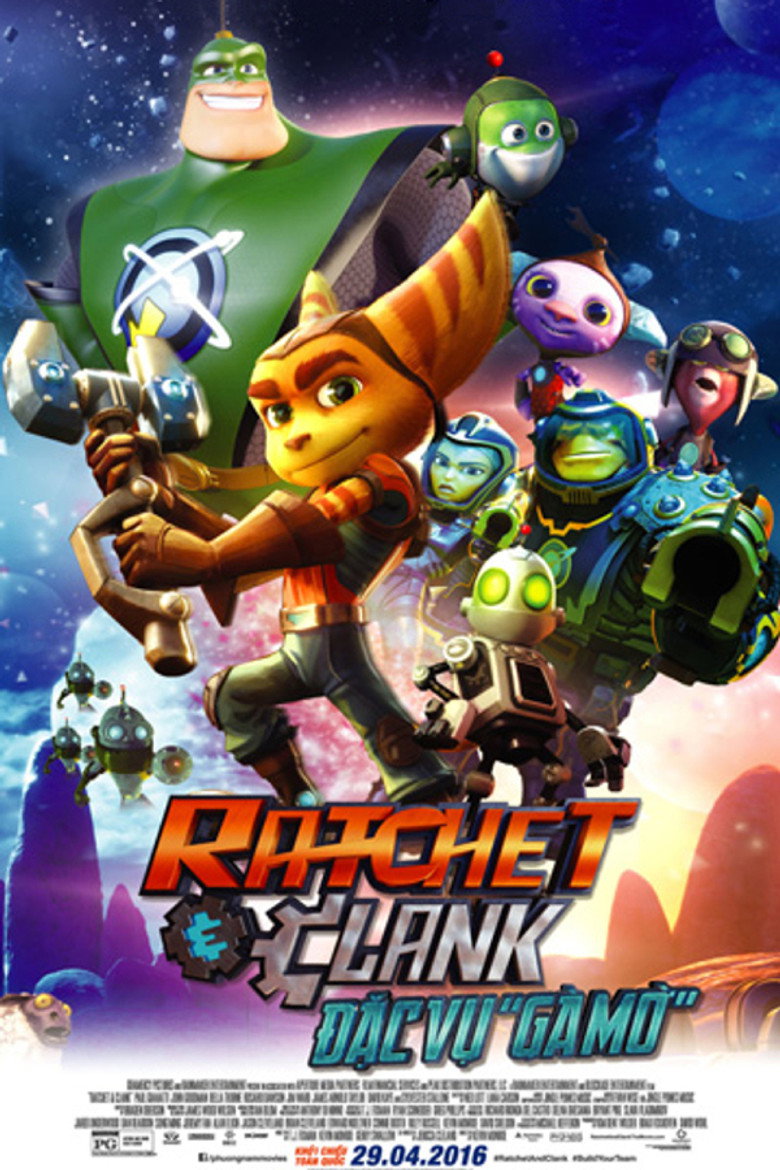 Ratchet & Clank: Đặc Vụ G&agrave; Mờ (2016)