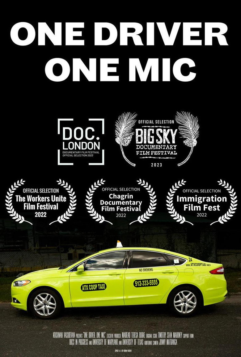 One Driver, One Mic background