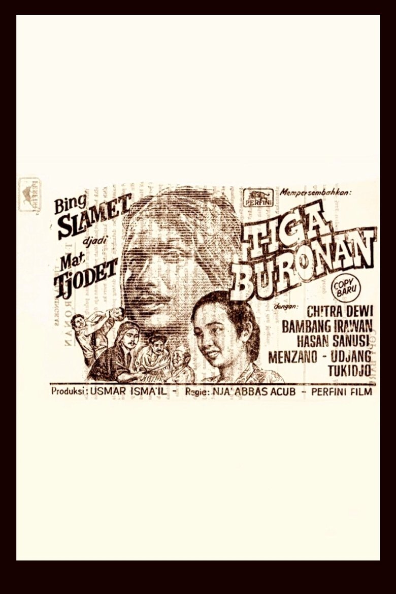 Tiga Buronan (1957)