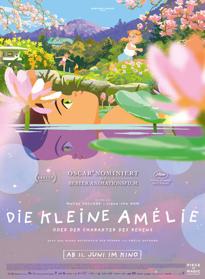 Filmplakat zu Die kleine Amélie oder Der Charakter des Regens