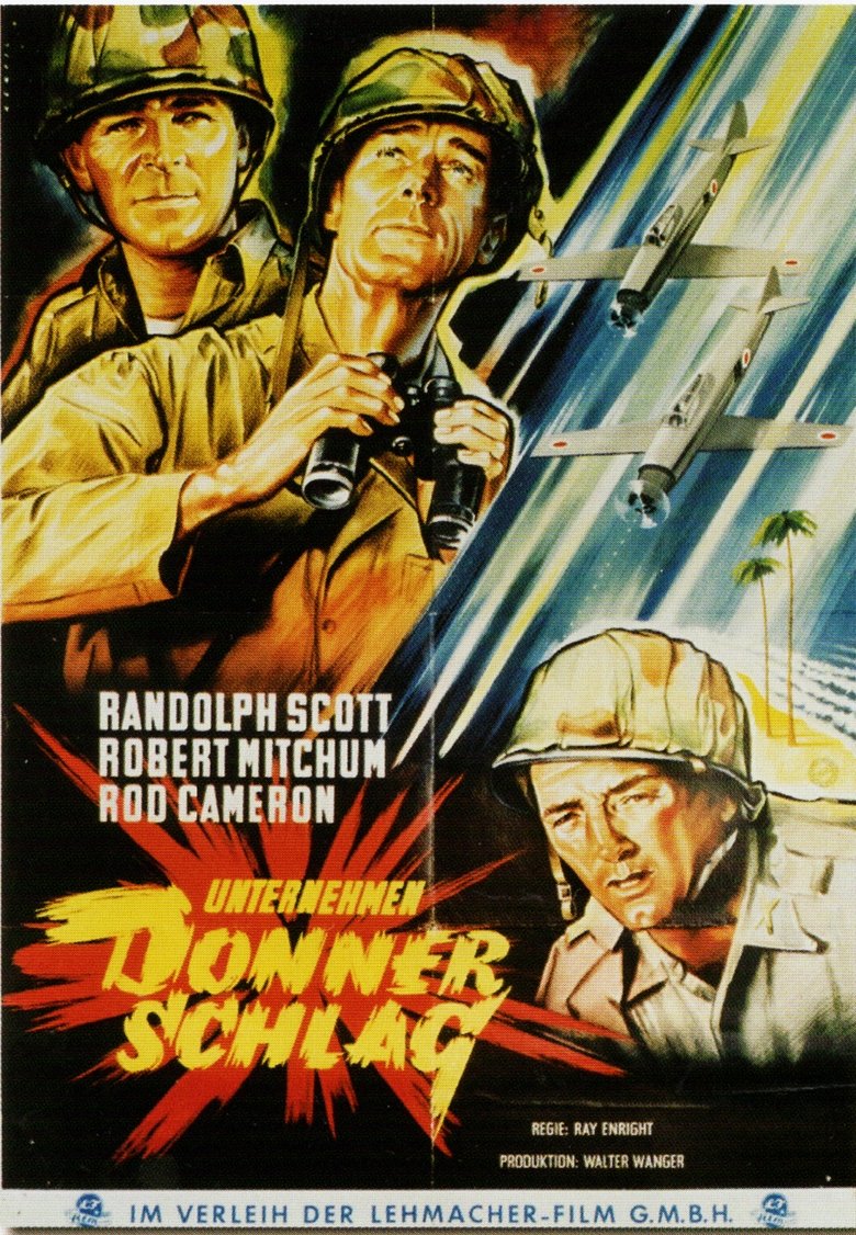 Unternehmen Donnerschlag poster