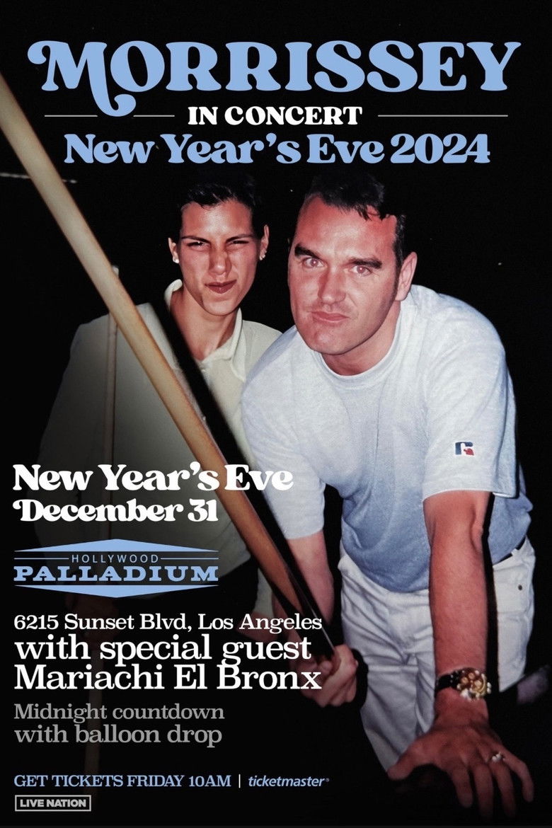Imatge de Morrissey - Live at The Hollywood Palladium NYE 2024