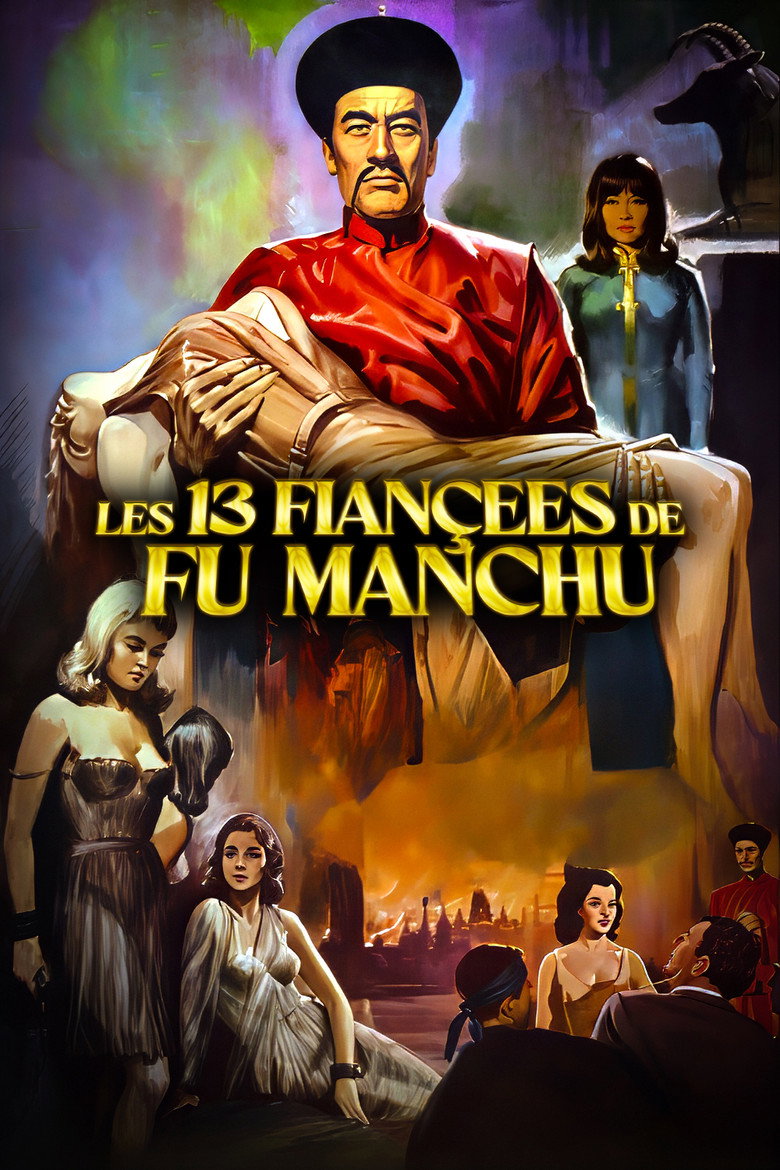 Affiche de LES 13 FIANCÉES DE FU MANCHU