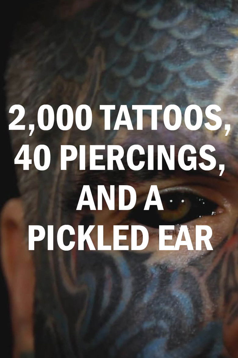Imatge de 2,000 Tattoos, 40 Piercings, and a Pickled Ear