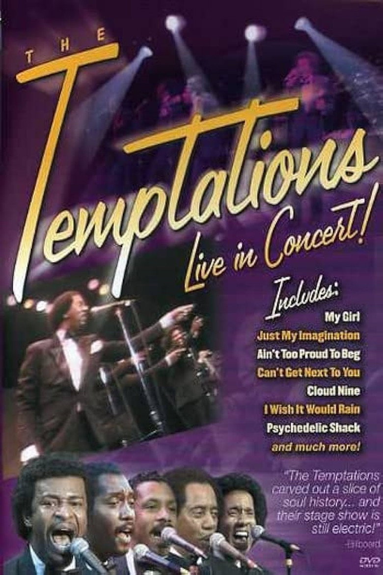 Watch The Temptations In Concert Poster