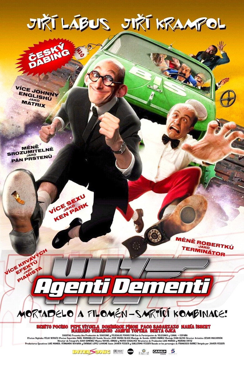 Plakát k filmu Agenti dementi