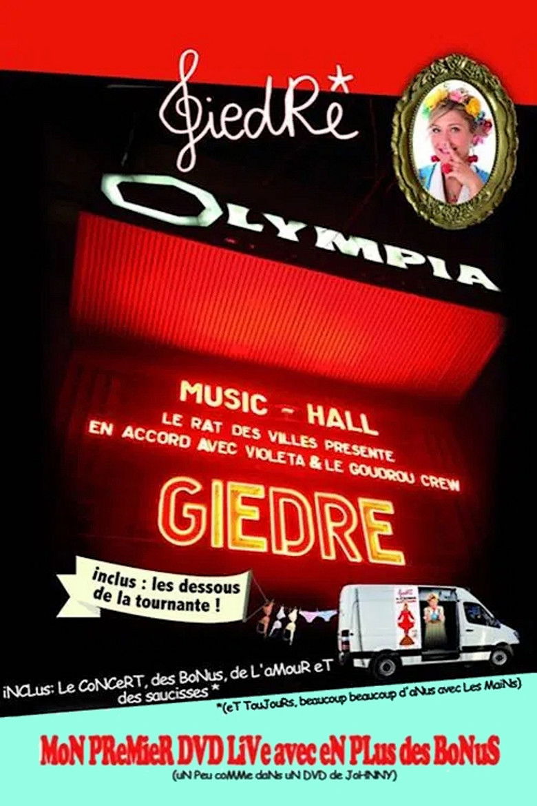 GiedRé à l'Olympia