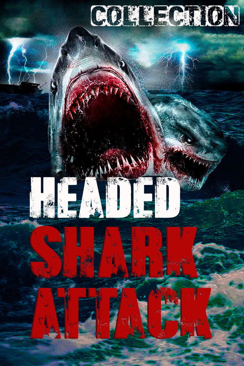 Постер коллекции Multi-Headed Shark Attack Collection