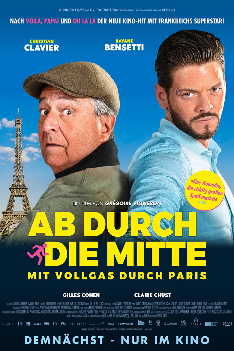 Filmplakat zu Ab durch die Mitte - Mit Vollgas durch Paris