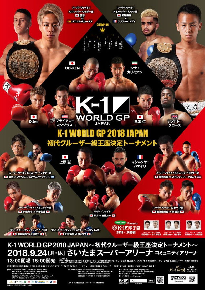 Imatge de K-1 WORLD GP 2018 JAPAN ～初代クルーザー級王座決定トーナメント～