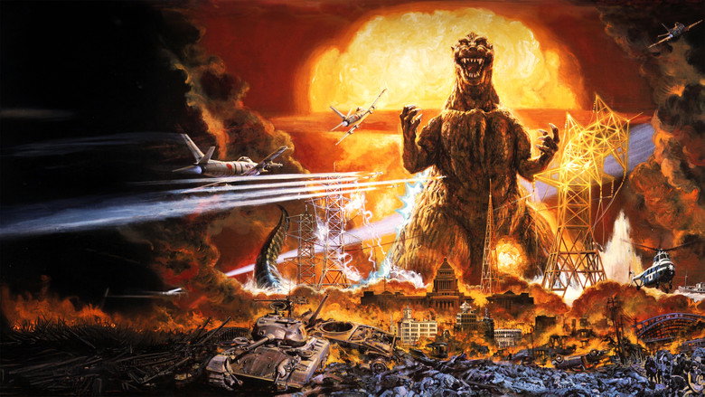 Backdrop de Godzilla - Col·lecció Showa