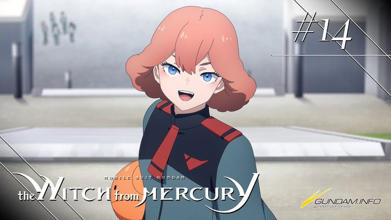 Still from Mobile Suit Gundam: The Witch from Mercury - Season 1 Episode 14